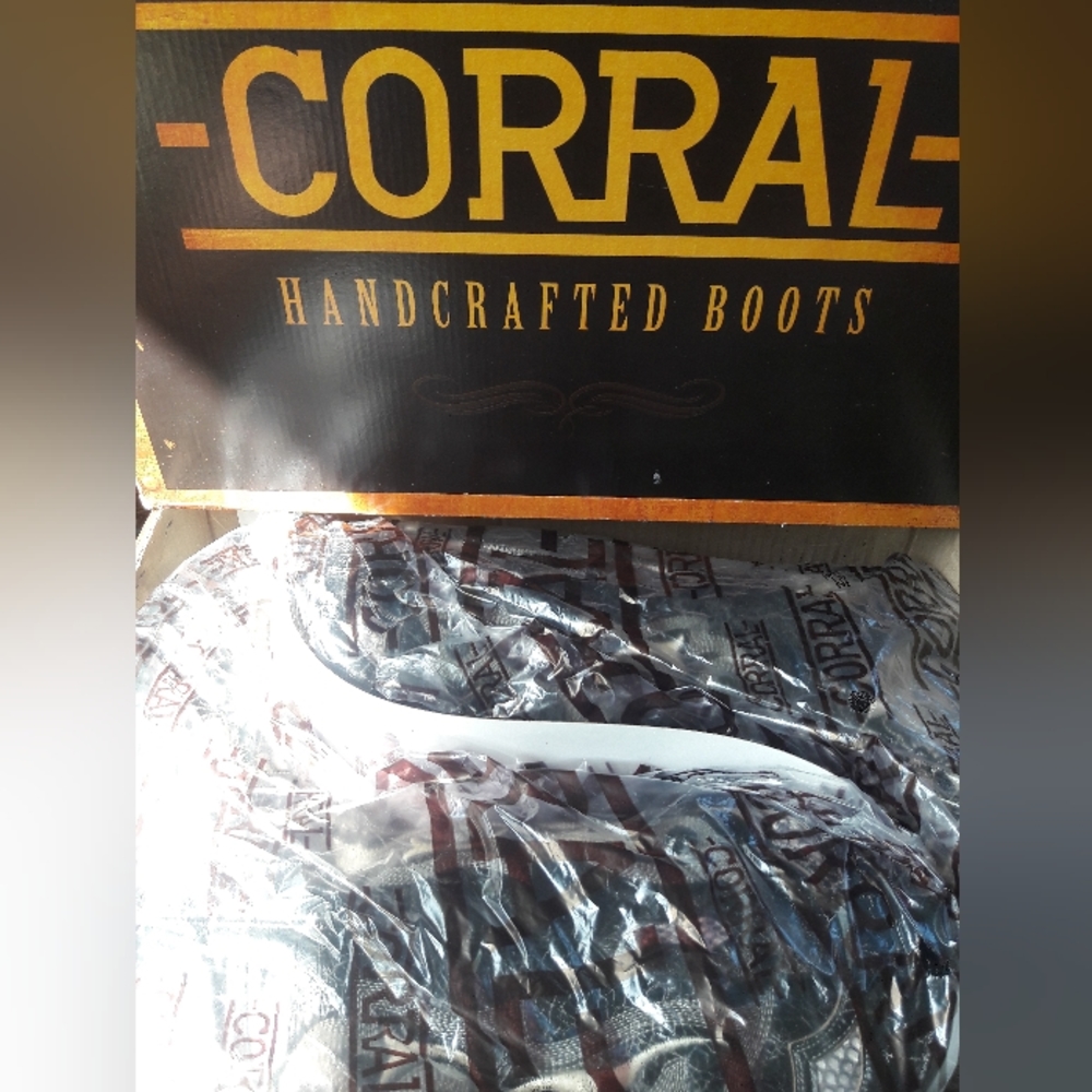 Genuine Python / Leather Handcrafted Western Boot… - image 5